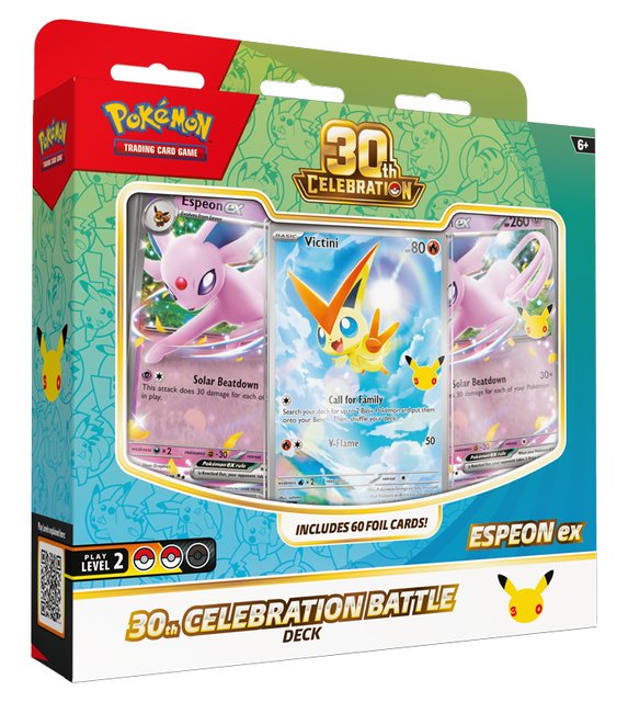 30th Celebration Battle Deck — Espeon ex or Umbreon ex