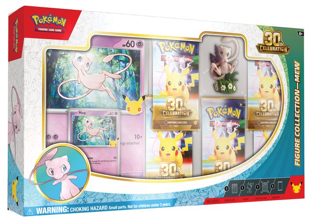 30th Celebration Figure Collection — Mew or Mewtwo